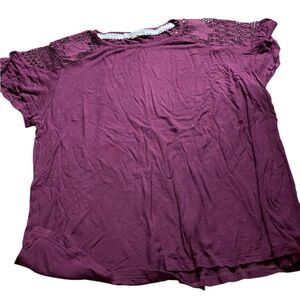 Rewind size large cute juniors top lace accents see pics great condition